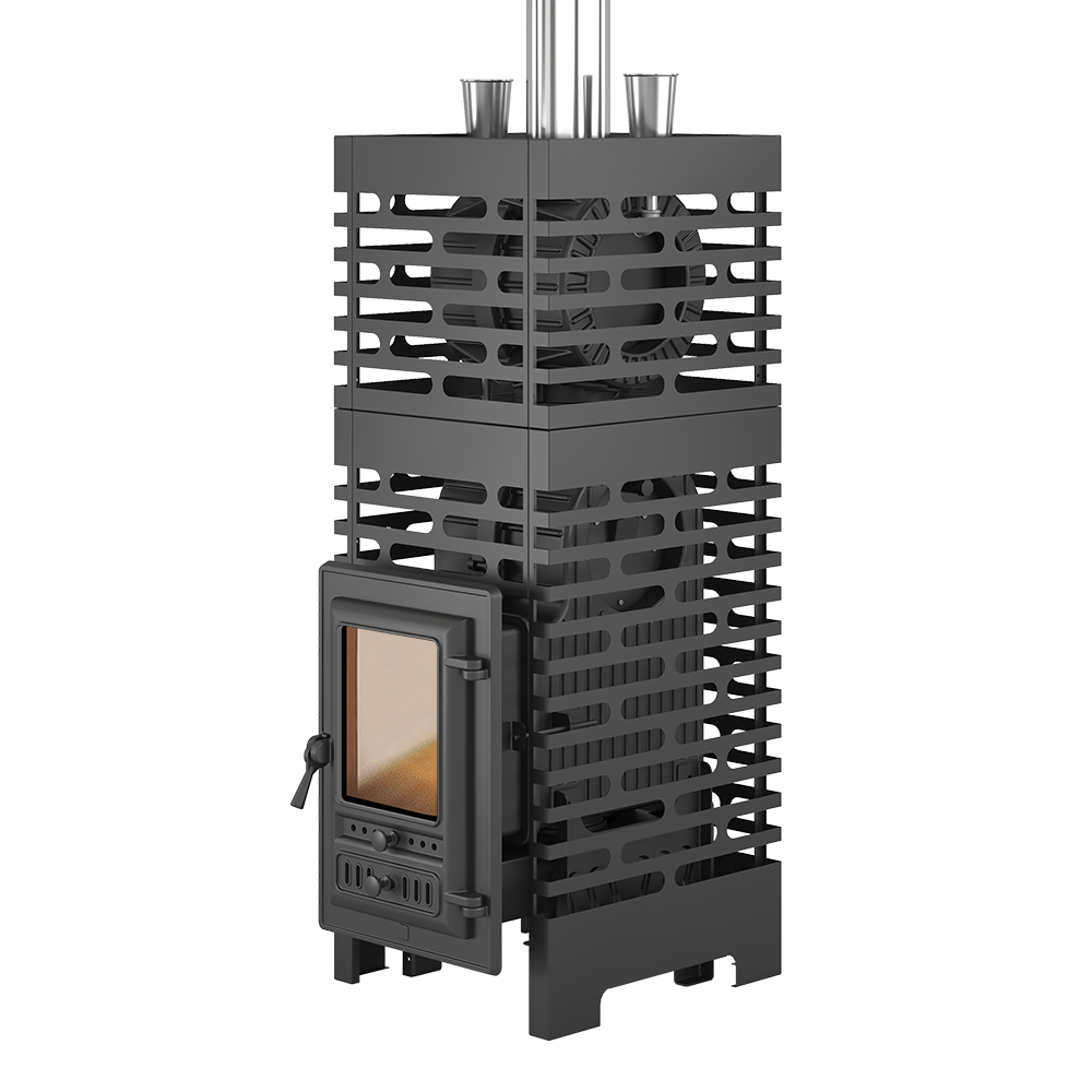 Печь для бани ASTON «Шторм 26 Турбопар» б/в